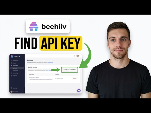 How to Find Beehiiv API Key 2026 (Beginner Guide)