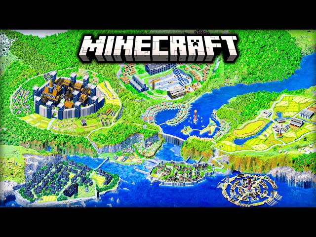 I Built for 100 Hours in Minecraft [FULL MOVIE]