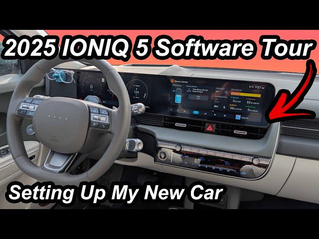 2025-2026 Ioniq 5 & Ioniq 9 Software Walkthrough | Every Setting in the Car Shown