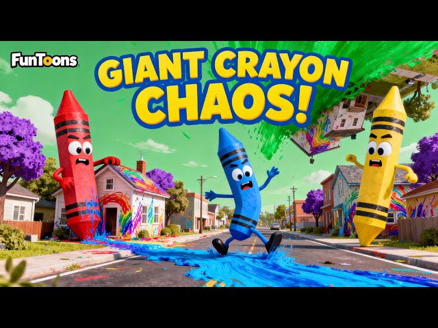🍕 Funny Food Fight Fiesta! 🍰 | Hilarious Cartoon Chaos for Kids | FunToons Animated Comedy Show 🎨😂