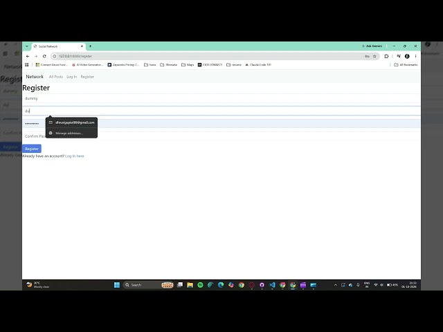 Project 4: Network | CS50’s Web Programming with Python and JavaScript