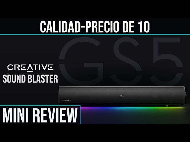 If your monitor doesn't have speakers, this budget soundbar is amazing 🔊 REVIEW Creative Sound Bl...