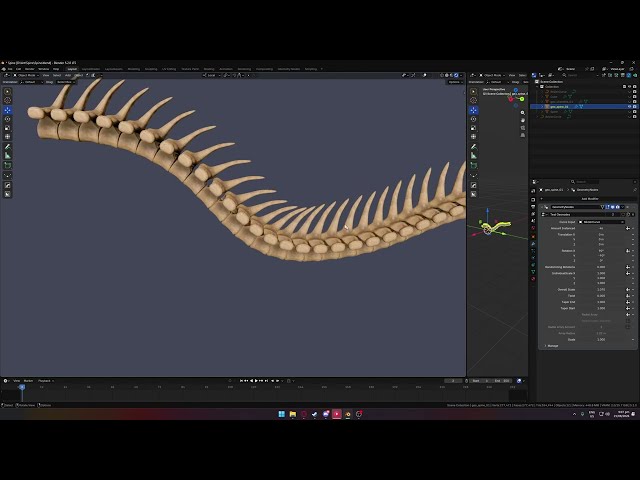 WIP Array Replacement Showcase Blender