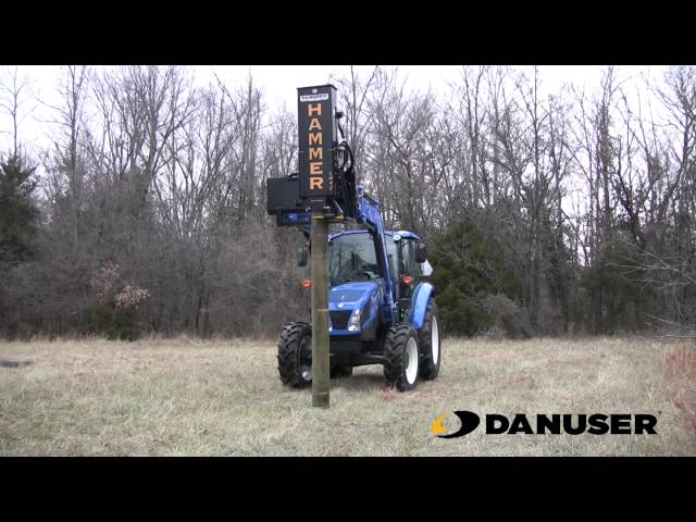 Danuser Hammer LM40 Driving 8inch Round Post