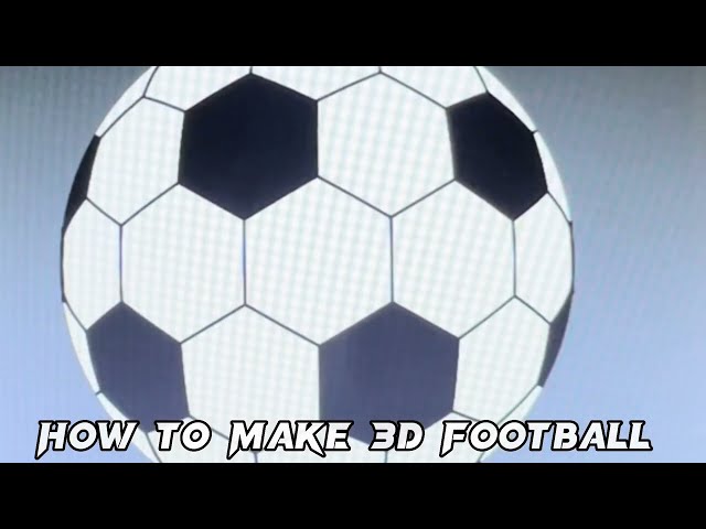 how to make 3D football in corel darw