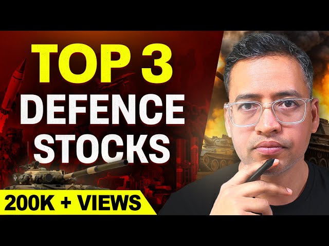 Defence Stocks a LONG TERM Play - Top 3 Defence Stocks - Rahul Jain