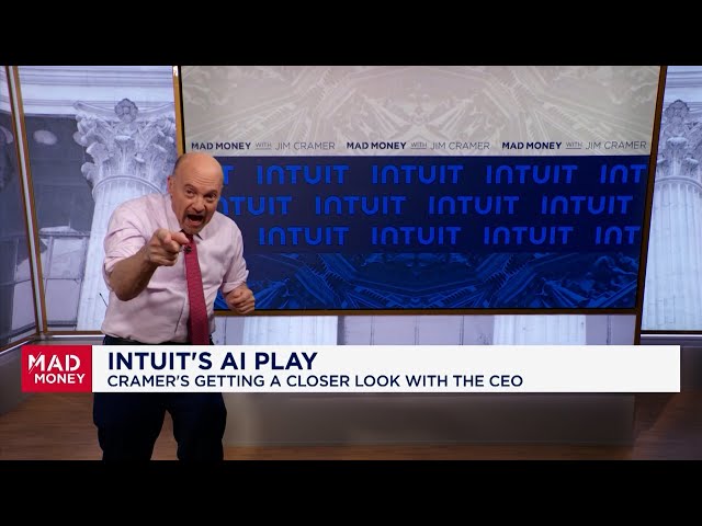 Intuit CEO talks AI agents with Jim Cramer on CNBC Mad Money