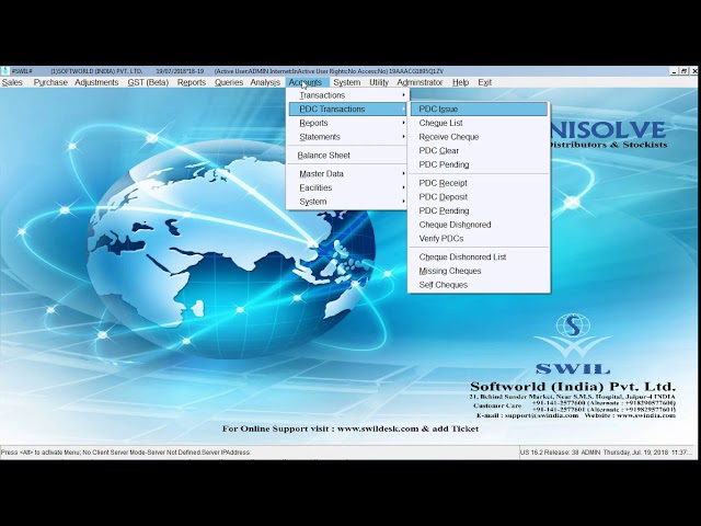 Unisolve Software Demo for Pharmaceutical Distributors & Stockists