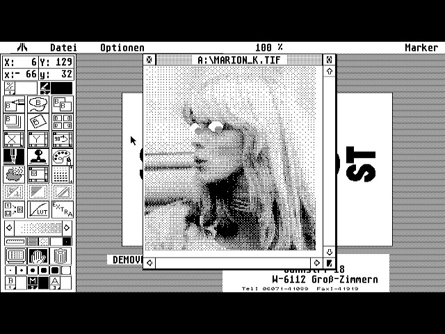 ATARI ST Repro Studio st Junior Trade it Hofmann Bernd DRAW PAINT DE GER STE TT FALCON GRAPHICS EDIT
