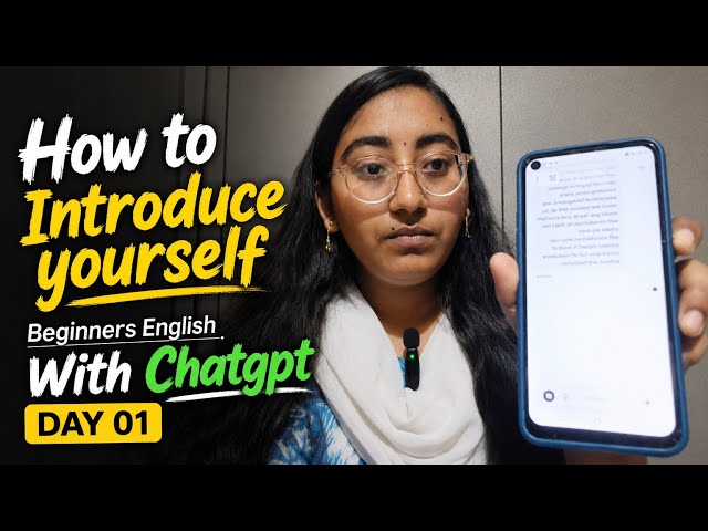 How to Introduce Yourself Confidently in English? | Day 01/07 English Speaking Challenge 🚀 #english