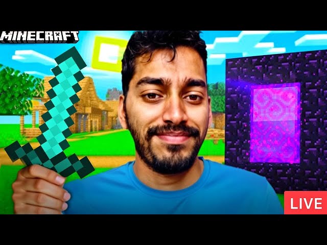 🔥 Epic Public SMP Grind | 24/7 Java Server Join Free 1vs 1 PVP Live!