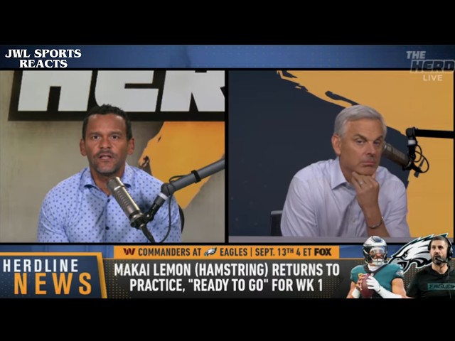 Philadelphia Eagles Are READY TO EXPLODE? 👀 Colin Cowherd REACTS | THE HERD | NFL