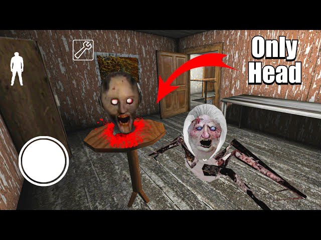 Granny Only Has a Head | Granny Game Horror Escape Gameplay