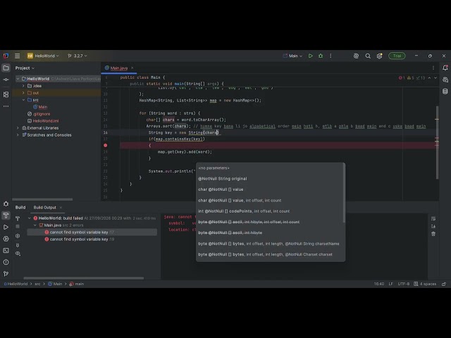 Group Anagrams in Java and C# | .NET