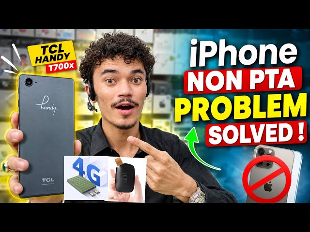 Non PTA / JV iPhone Problem Solved ikos Device k1s &k7s | TCL Handy T700x #nonpta #iphone #jv #trick
