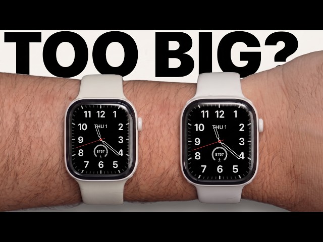 I Bought Both Apple Watch Sizes - Which One Do I Return?