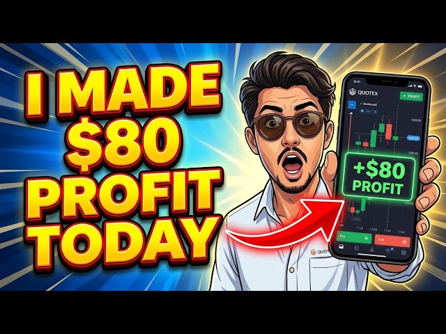 I Made $80 Profit in Minutes Using Quotex OTC Bot Full Strategy