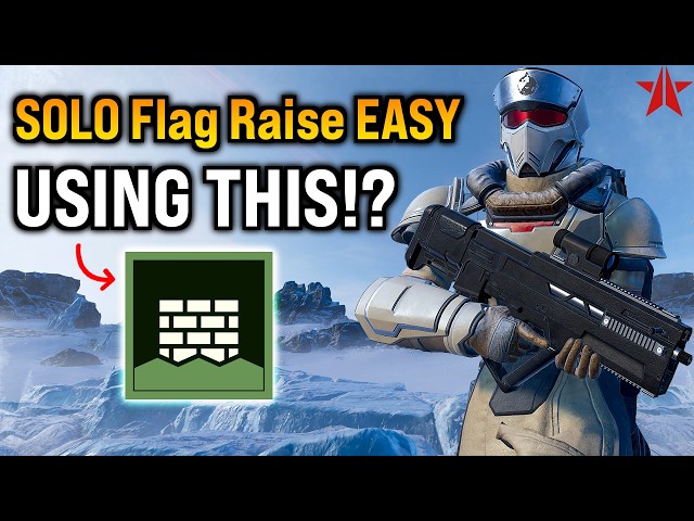 Helldivers 2 - Grenadier Battlement makes Flag Raise EASY!?!? SOLO Max Difficulty