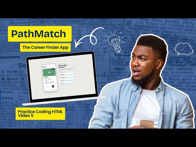 PathMatch - Practicing Coding HTML (No Sound) Video 5