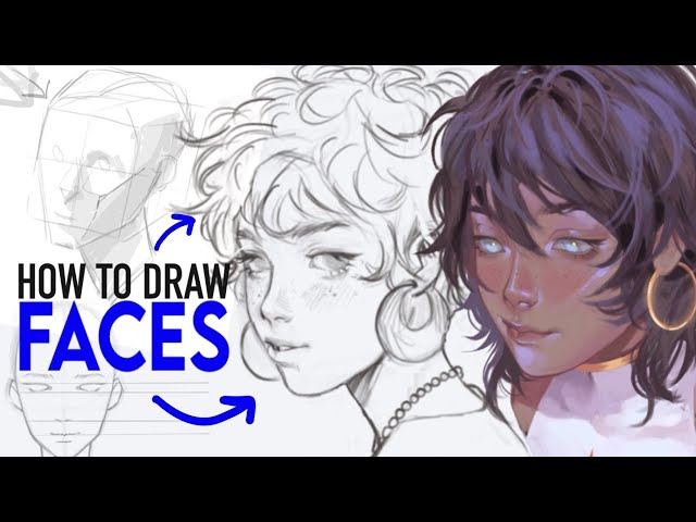 How to draw faces | w Vograce