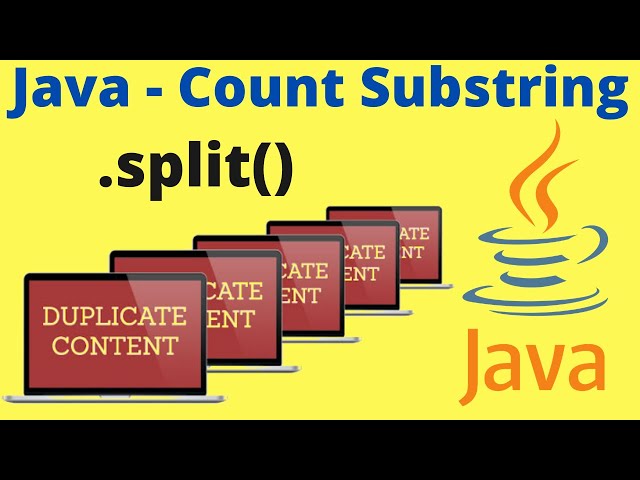 Java - How Java Split() Works ?| Count The Number Of Substrings Example Code Demo | InterviewDOT