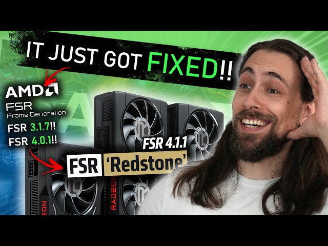 NOW it is SMOOTH! AMD Frame Generation got FIXED!!