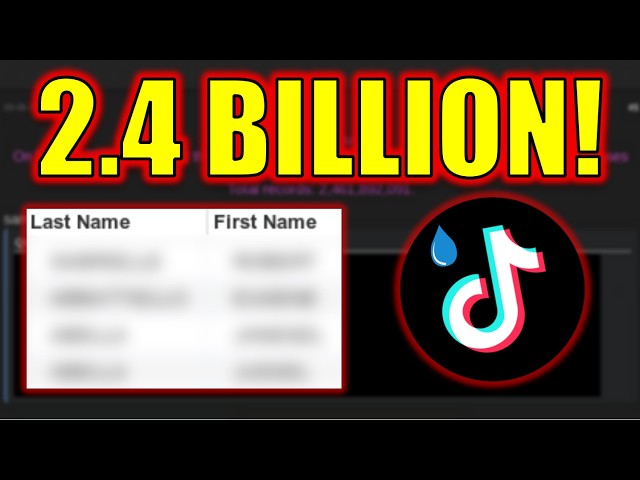 2.4 BILLION Records Got Leaked...