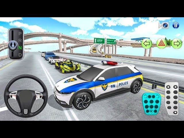 New Police Car Parking - 3d Driving Class android game || Car Game #gameplay #cargame
