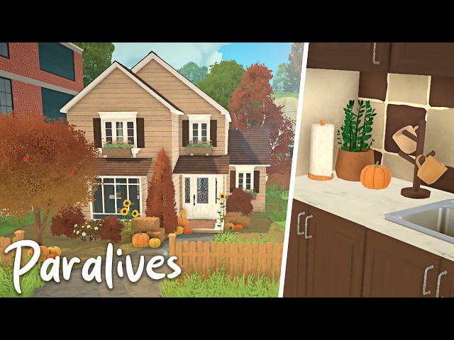 Autumnal Family Home 🍁 // Paralives Speed Build