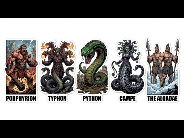 Every Greek Monster the Gods Were Actually Terrified Of Explained in 6 Minutes