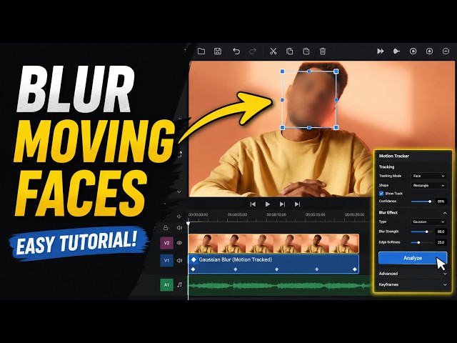 How to Blur a Face in Kdenlive