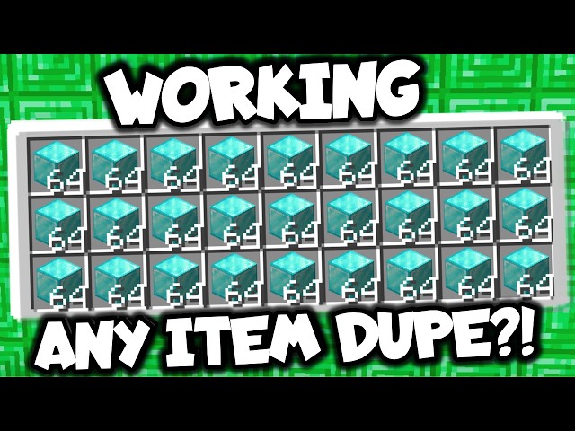 5 Minecraft Multiplayer Duplication Glitch’s for Java 26.2