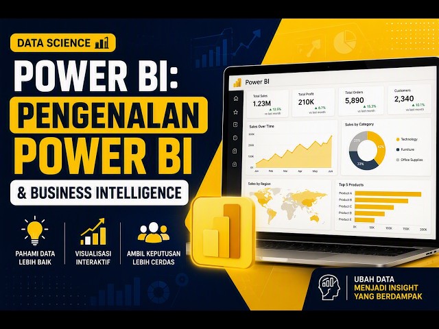 🔴Bedah Power BI #01 | Pengenalan Power BI & Business Intelligence