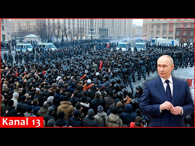 Putin can no longer hide disaster in Ukraine; waves of protests by Russian people against dictator