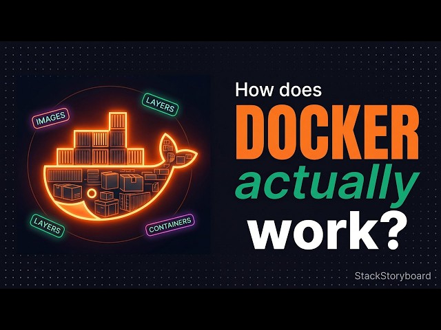 How Does Docker Actually Work? (Visually Explained)