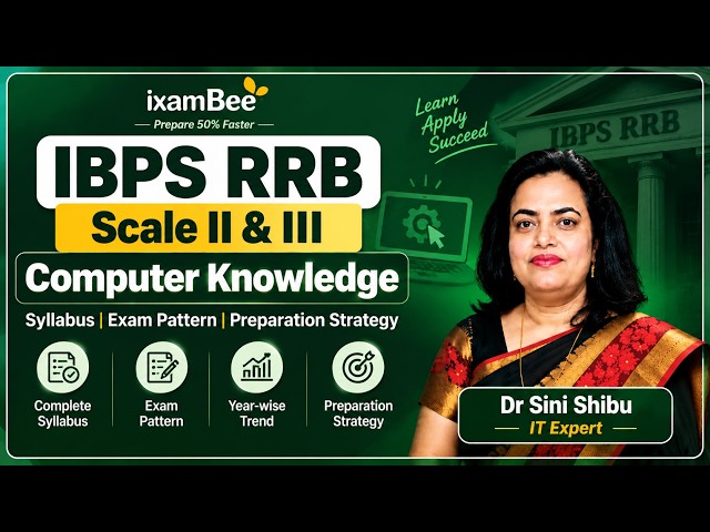 IBPS RRB Scale II & III 2026 💻 Computer Knowledge Section | Complete Syllabus & Exam Pattern Decoded