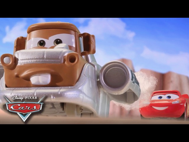 Lightning McQueen and Mater Do Rocket Racing! | Pixar Cars | @disneyjr