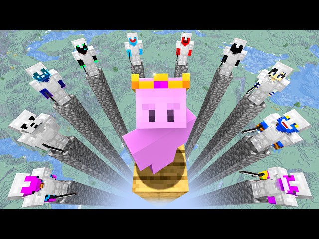 Minecraft Speedrunner VS 10 Hunters