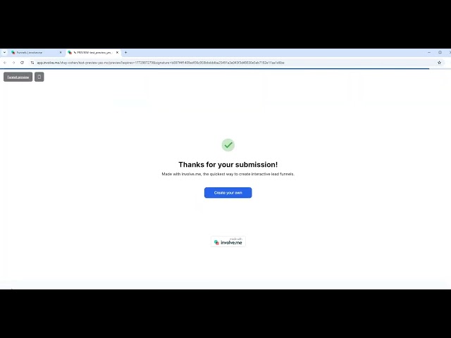 Playwright + Python Automation Framework for involve.me