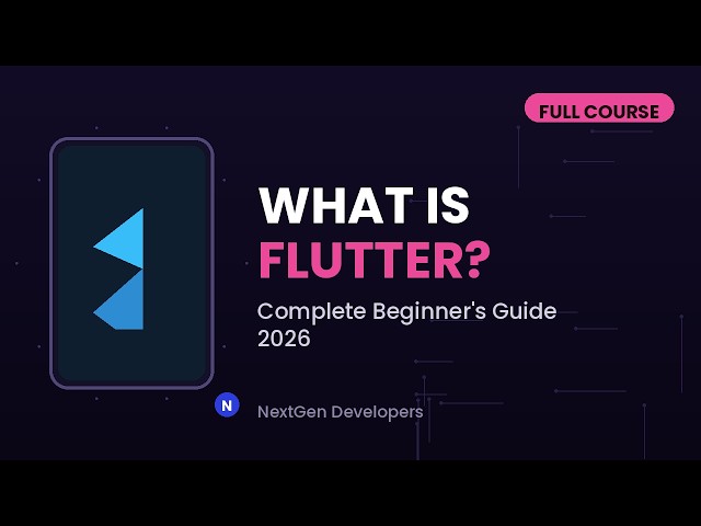 What is Flutter? Complete Beginner's Guide 2026