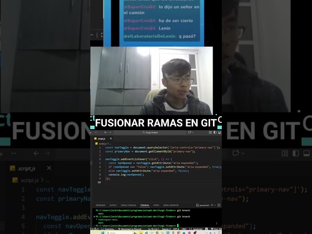 🚀 Unir Ramas de Git RÁPIDO en VS Code (Git Merge)
