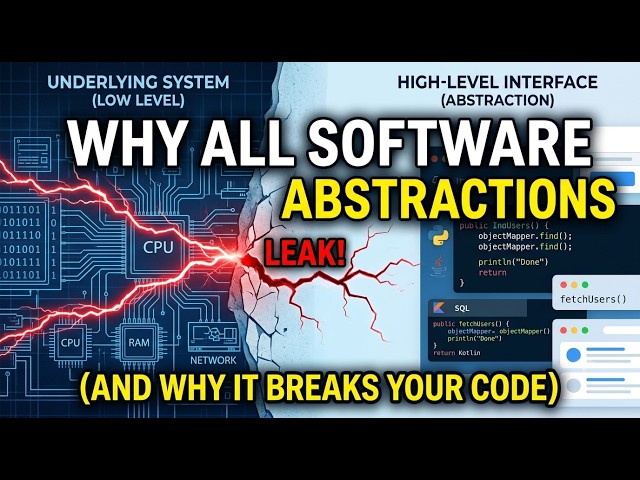 Why All Software Abstractions Leak | Engineering Principles Explained