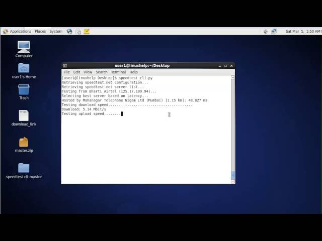 How to check internet speed from command line using Speedtest CLI tool