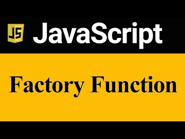 Factory Function in JavaScript 🔥 | Closure + Real Examples | Complete Beginner Guide