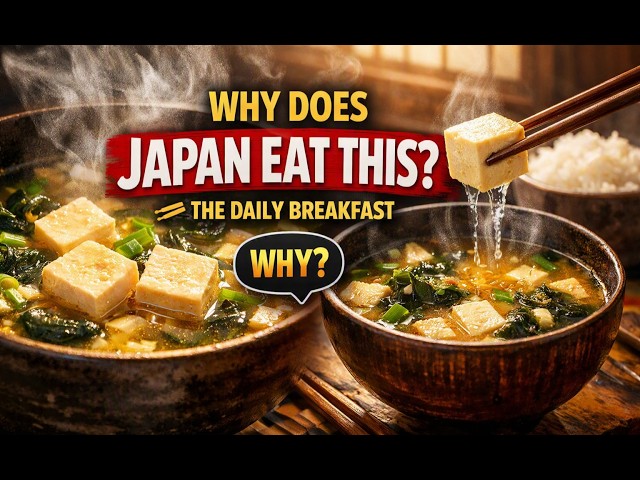 Authentic Japanese Miso Soup Recipe 🍲 | How to Make Traditional Miso Soup at Home #japan #video
