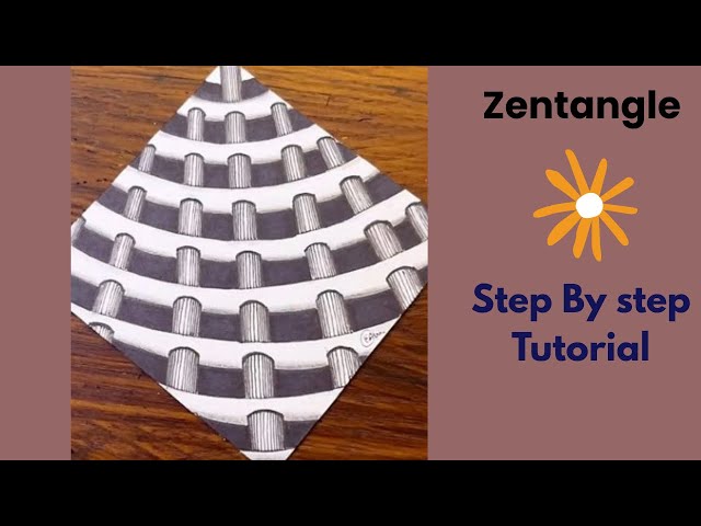 If You Can Draw Lines, You Can Do This Pattern 😊| Drawing Tutorial For Beginners 