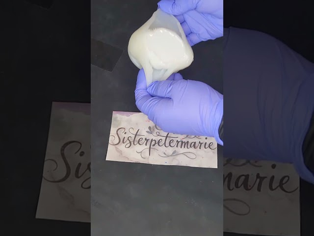 White python https://sisterpetermarie.etsy.com #sisterpetermarie #fyp #python #snake #resinart #🐍