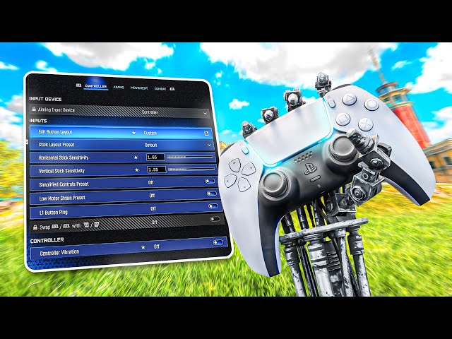 NEW Best Settings for MOVEMENT + AIM on Warzone 👑 (132 Kills)