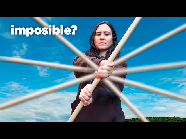 Aprendiendo a girar un palo bo de Kung Fu desde 0