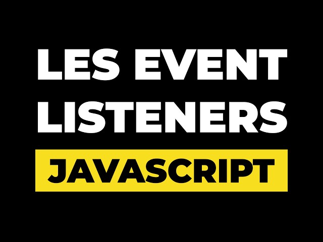 Understanding JavaScript events easily (addEventListener)